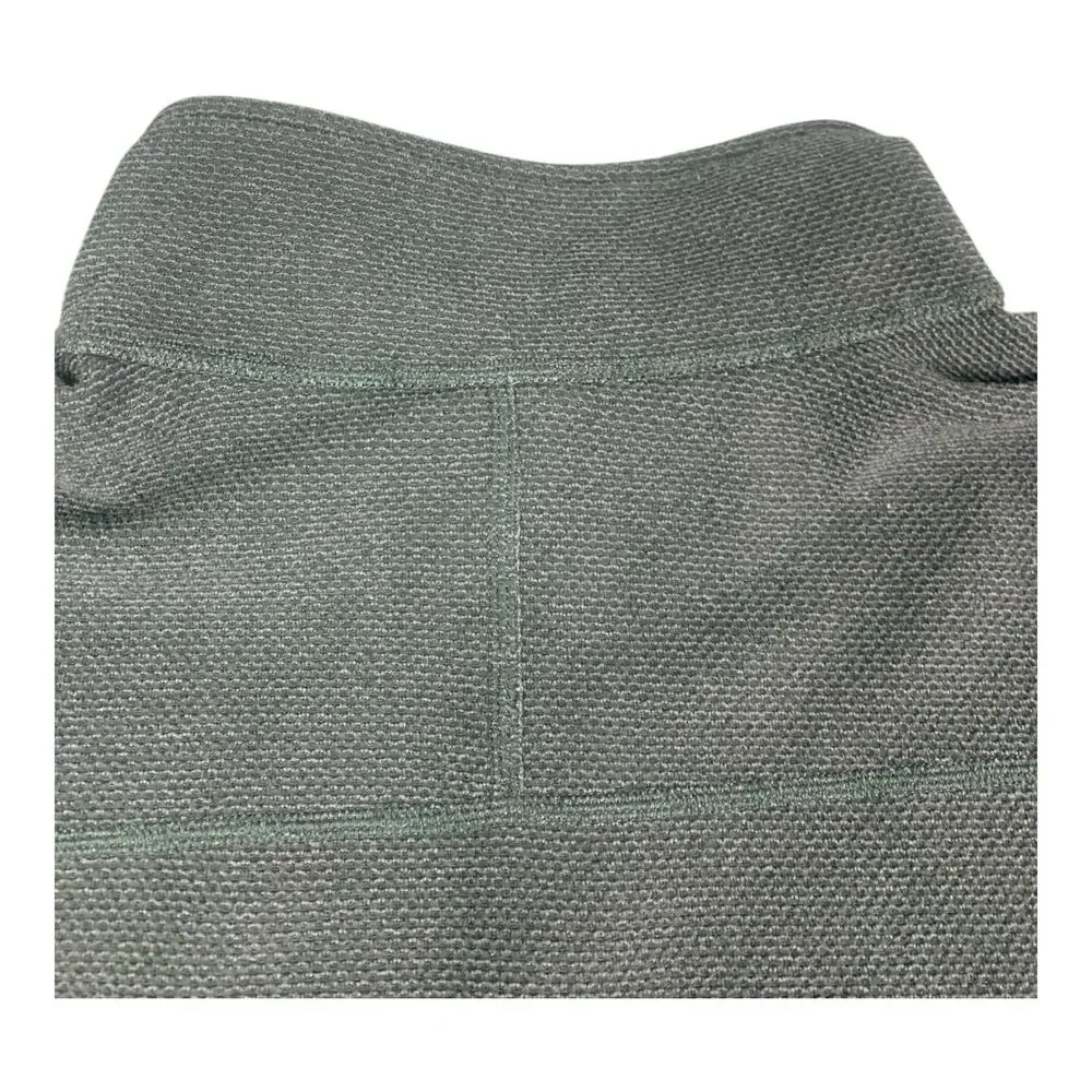 The North Face 1/4 Zip Sweater, Gray, High Neck Pullover Fleece, Men’s Sz Large